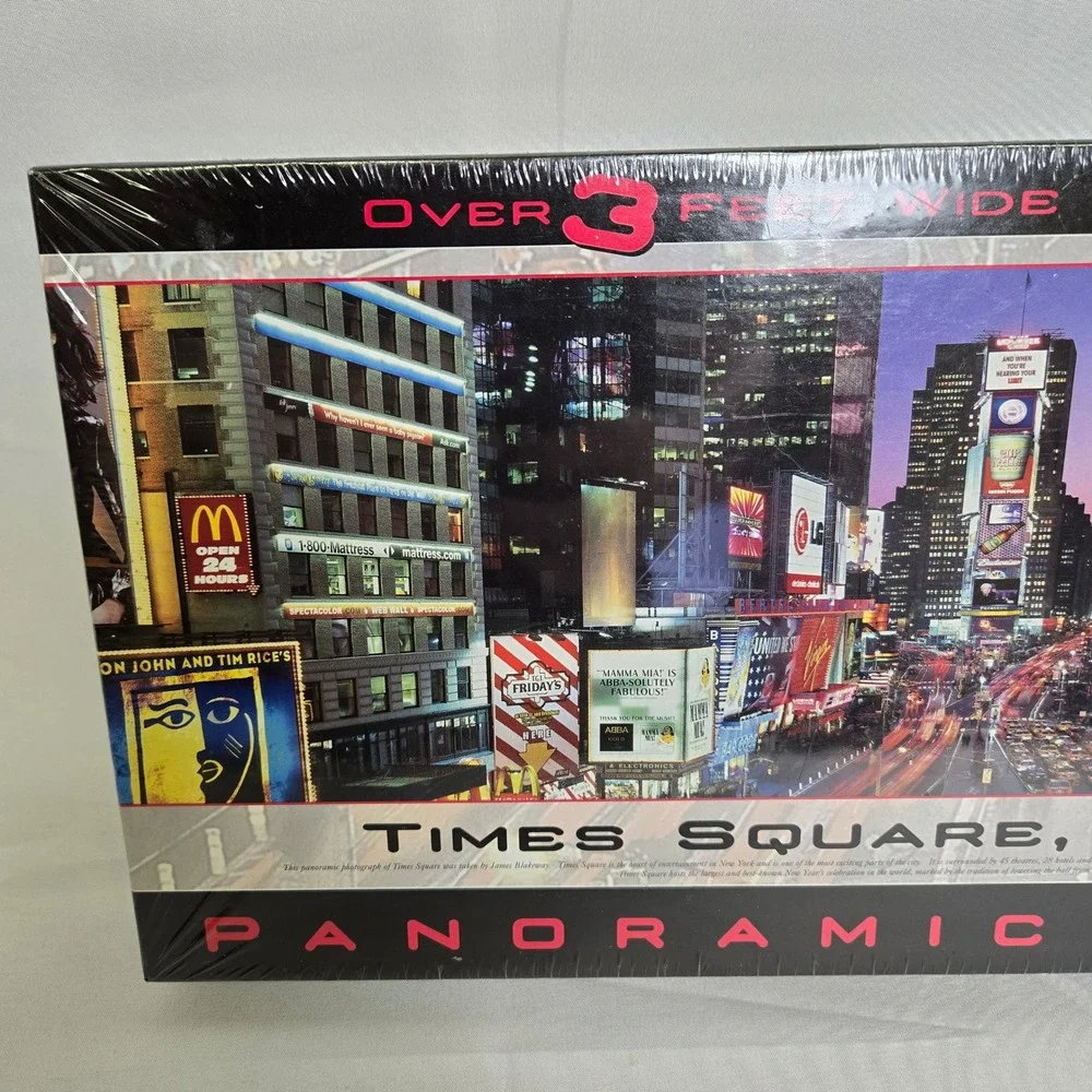 Panoramic Puzzle, Times Square New‎ York, 765 Pieces, 38.25